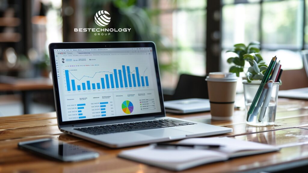 datos en un software de planificación de la producción